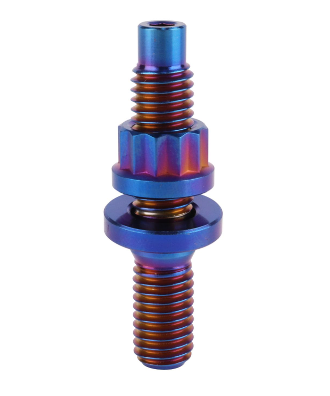 titanium 12 point intake exhaust stud M8x1.25 M10x1.25 M10x1.50