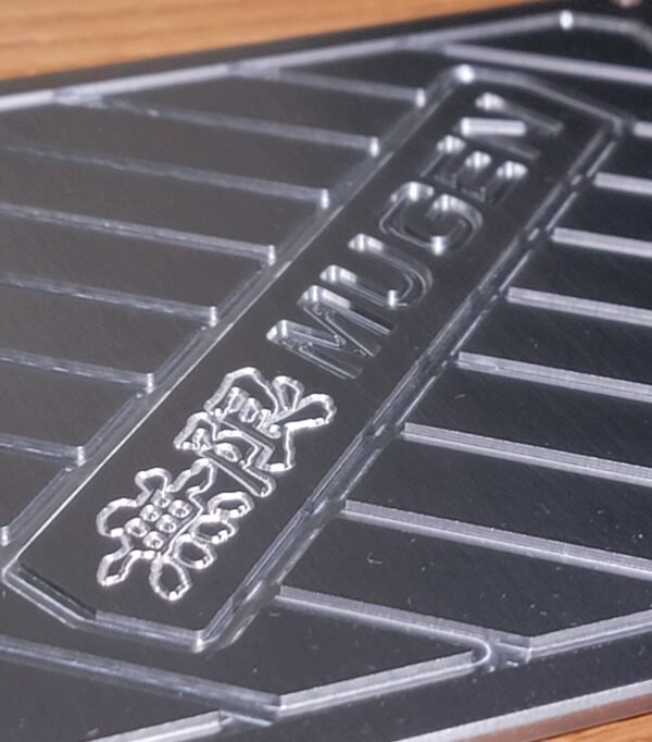 CNC Machined BILLET Aluminum MUGEN STYLE ECU Lid Cover For HONDA ACURA K20/K24 - Image 2