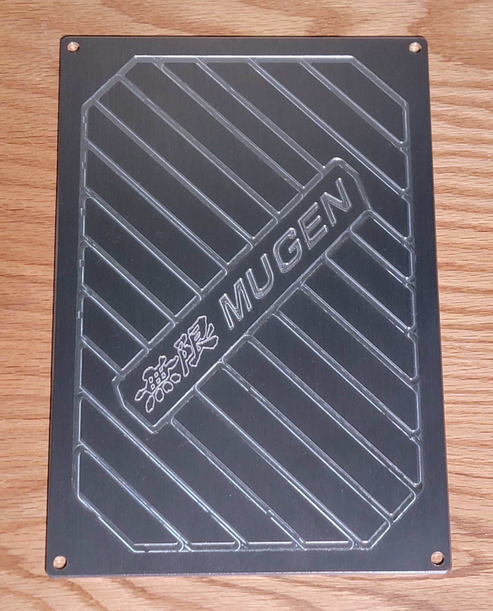 Honda Acura MUGEN Style OBD1 CNC Machined Aluminum ECU Lid Cover P28 P06 P72