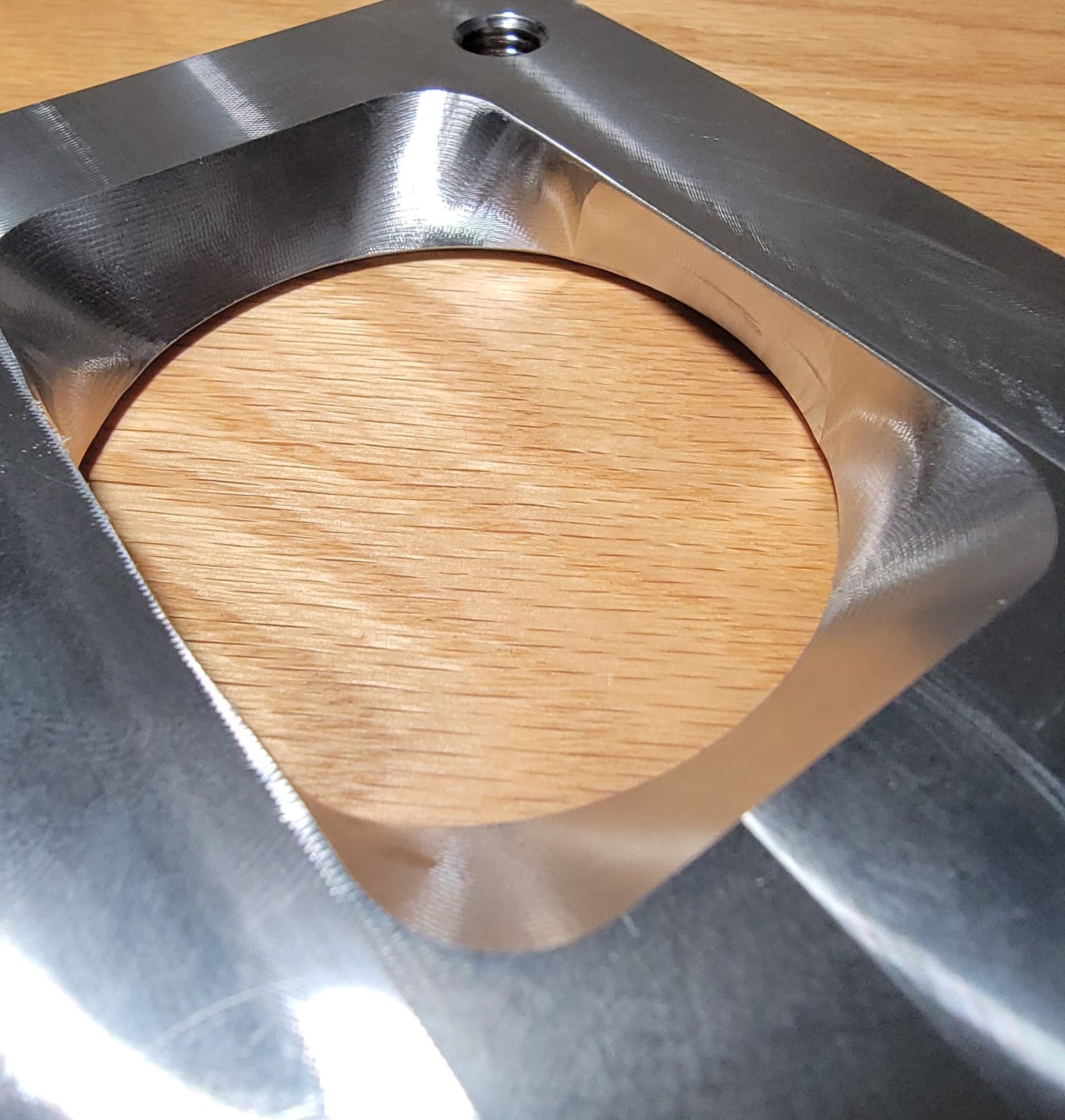 Stainless steel T4 turbo transition flange for turbo manifolds