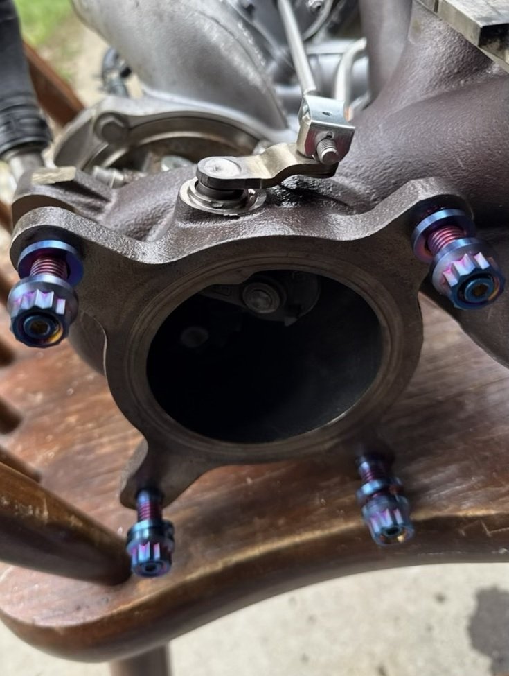 titanium 12 point intake exhaust stud M8x1.25 M10x1.25 M10x1.50