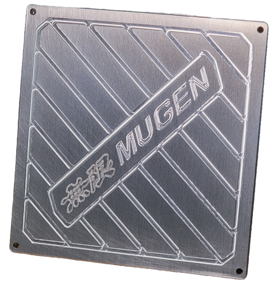 Honda Acura MUGEN Style OBD2 CNC Machined Aluminum ECU Lid Cover K20 K24