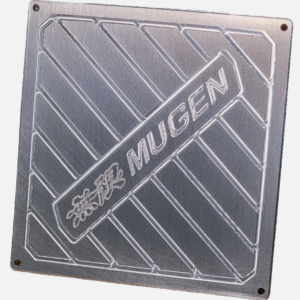 CNC Machined BILLET Aluminum MUGEN STYLE ECU Lid Cover For HONDA ACURA K20/K24